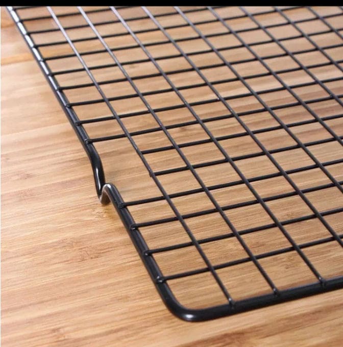 Stainless Steel Wire Grid Cooling Tray, Non Stick Food Rack, Kitchen Baking Pizza Bread Biscuit Holder Shelf, Baking Pan and Cooling Rack Stainless Steel Wire Grid Cooling Tray, Non Stick Food Rack, Kitchen Baking Pizza Bread Biscuit Holder Shelf, Baking Pan and Cooling Rack